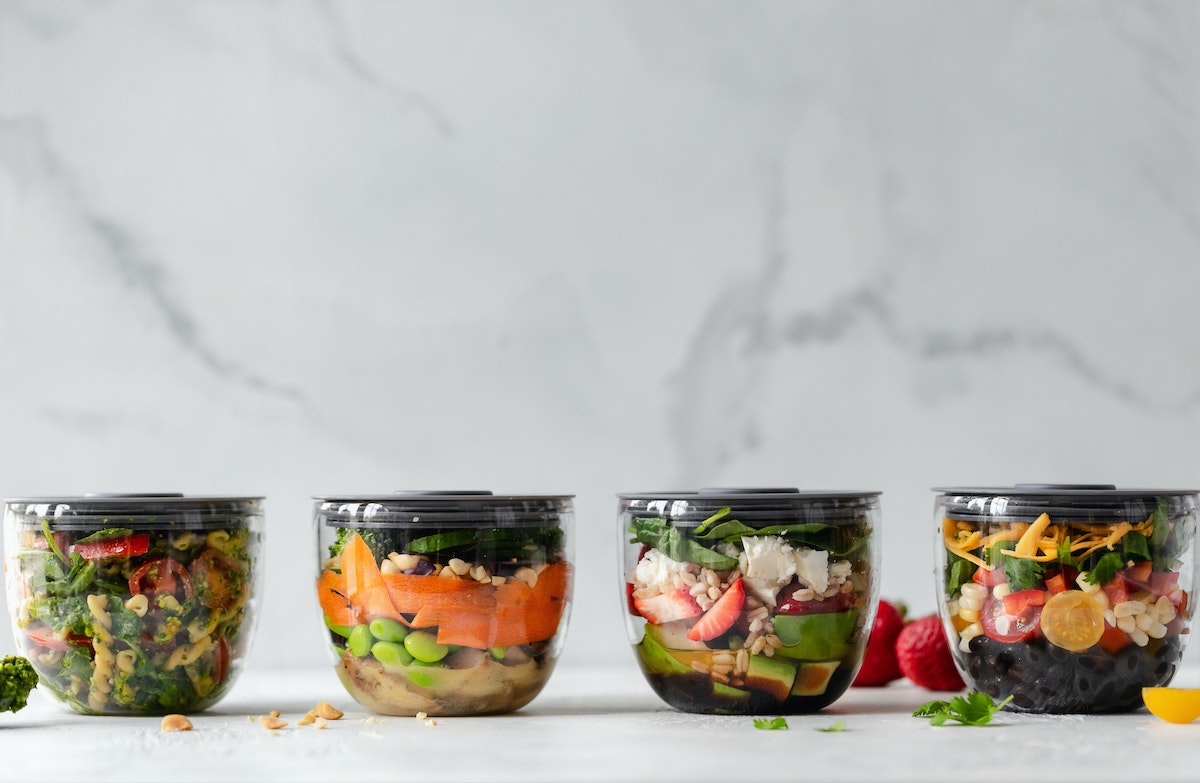 jars of meal preperation