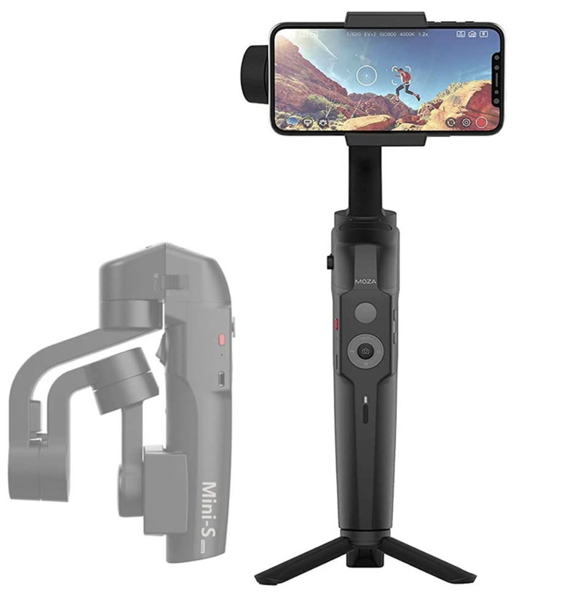 moza mini s gimbal for iphones