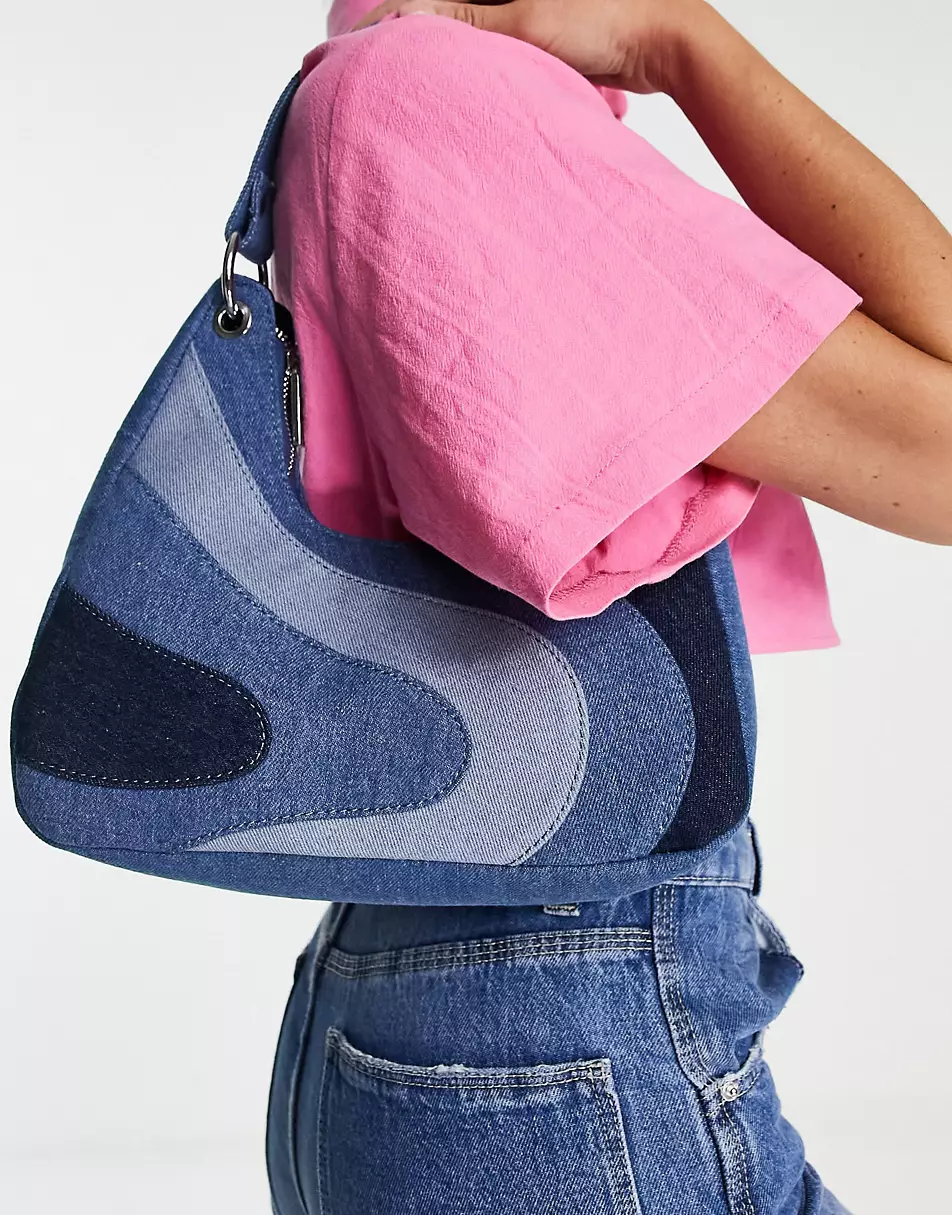 fancy dress outfits - denim shoulder bag