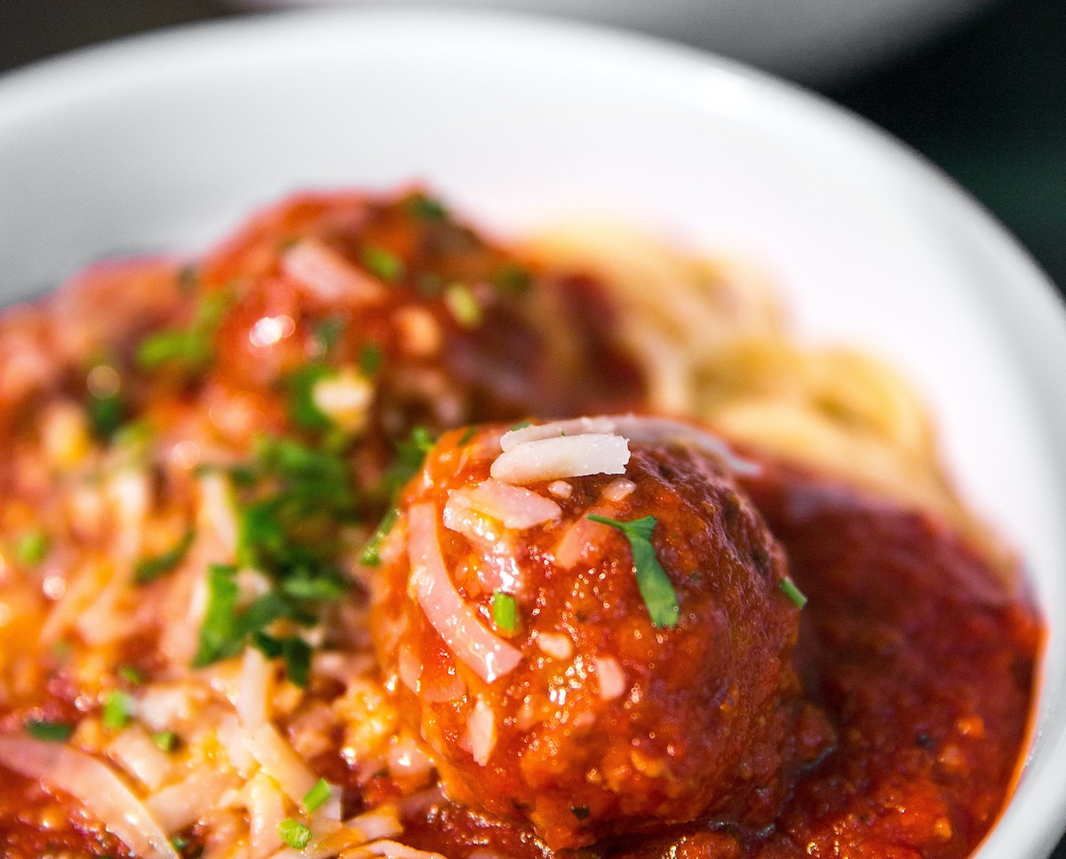 Spaghetti meatballs