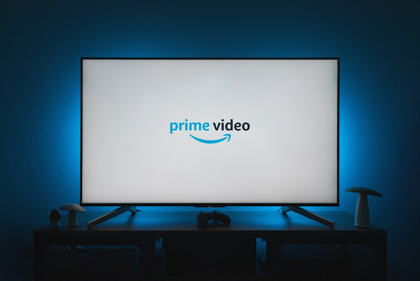 Amazon Prime on television screen