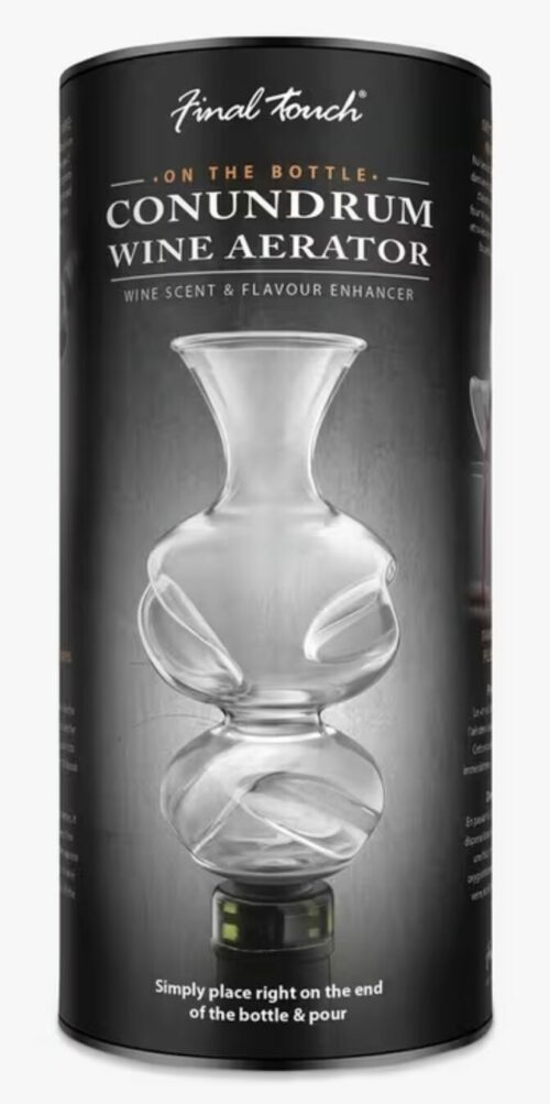 Final Touch Conundrum Wine Aerator john lewis - luxury mother's day gifts under £20
