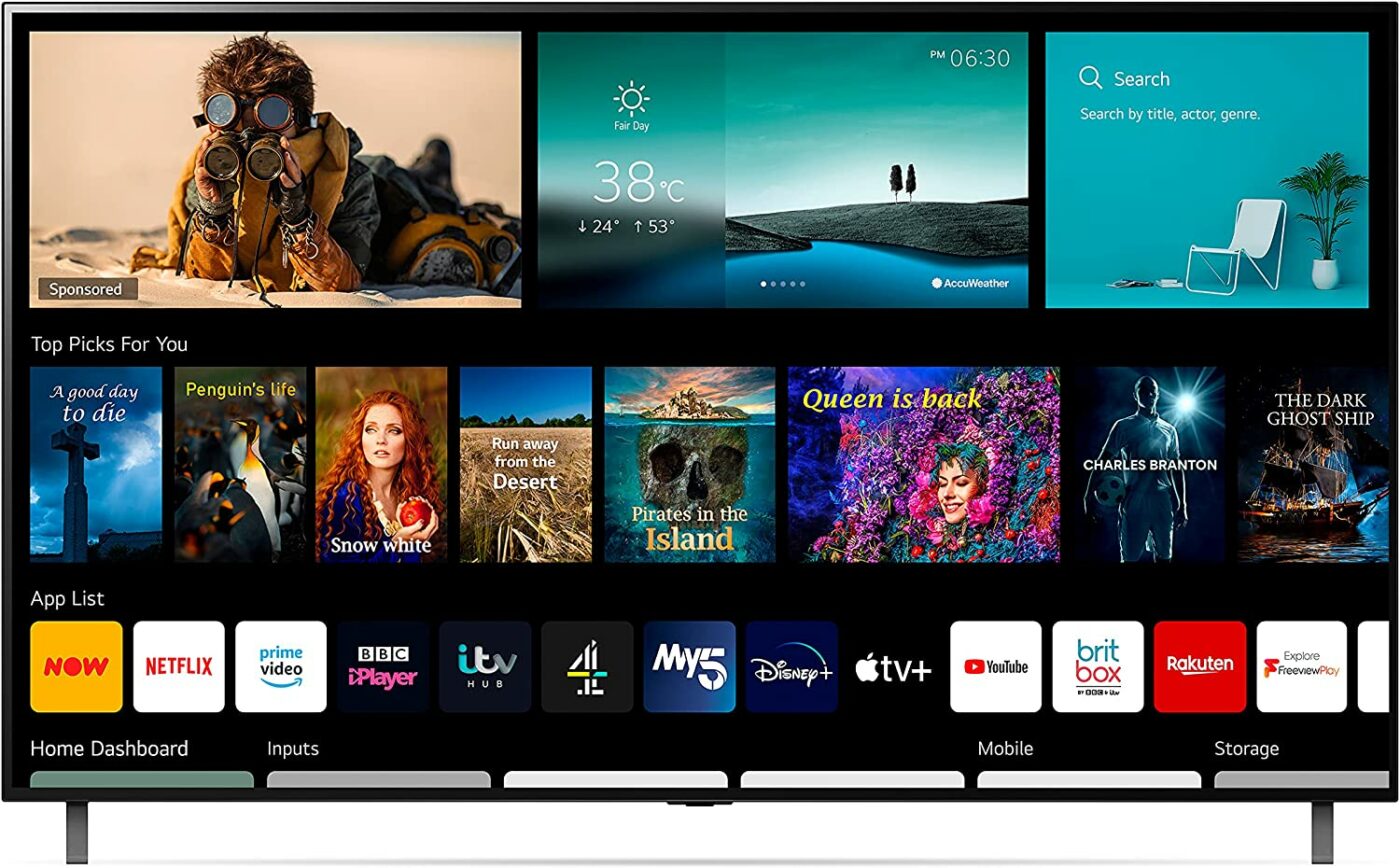 LG 65-inch TV