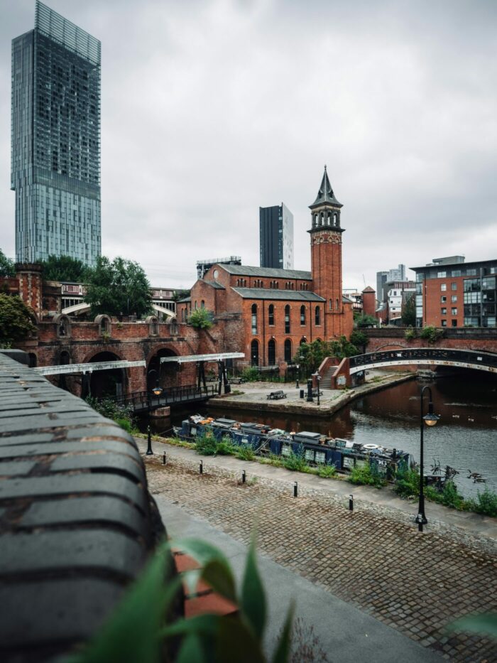 Castlefield, Manchester. Mancunian slang