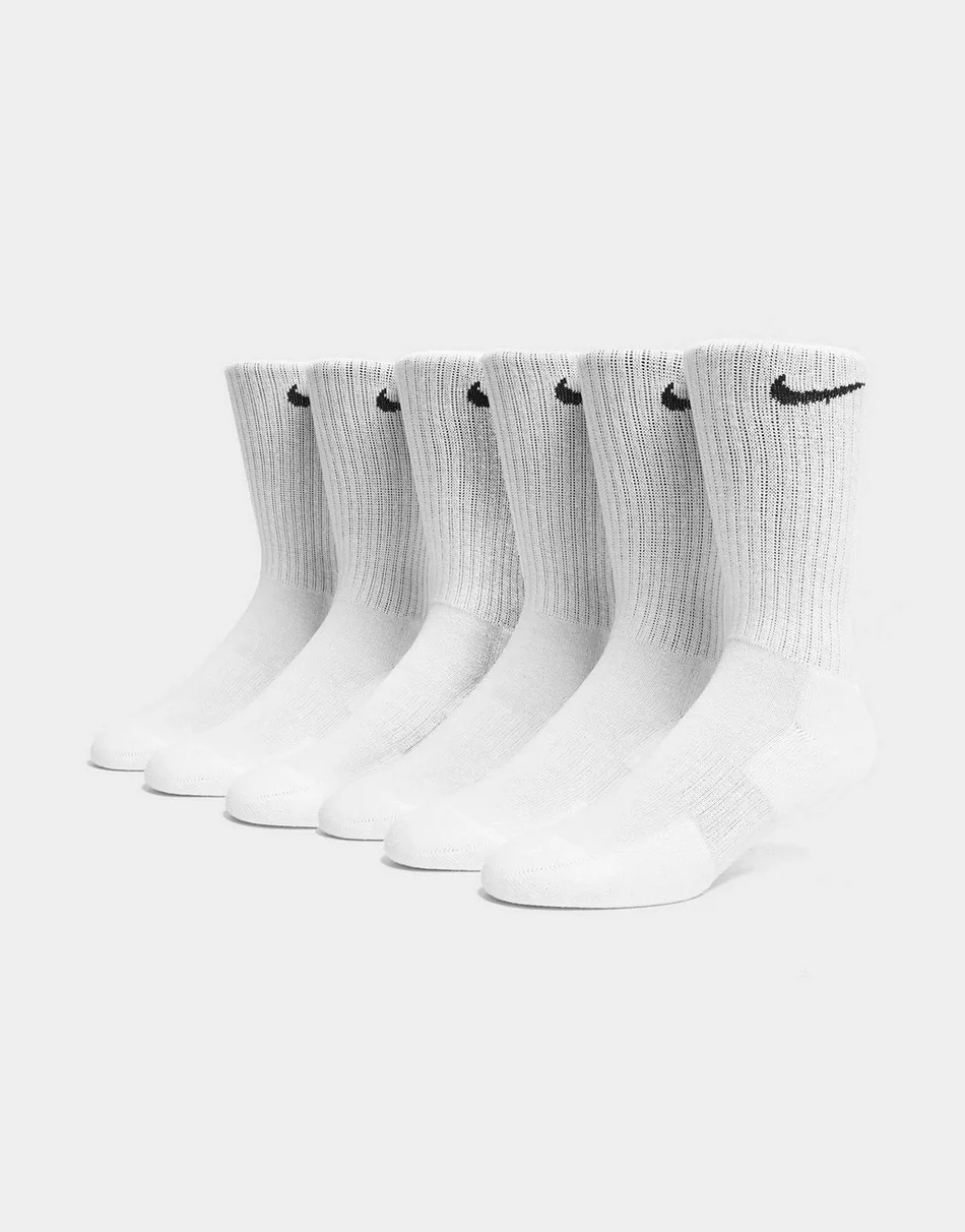 Nike 6-Pack Everyday Cushioned Crew Socks