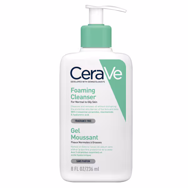 CeraVe Foaming Cleanser With Niacinamide