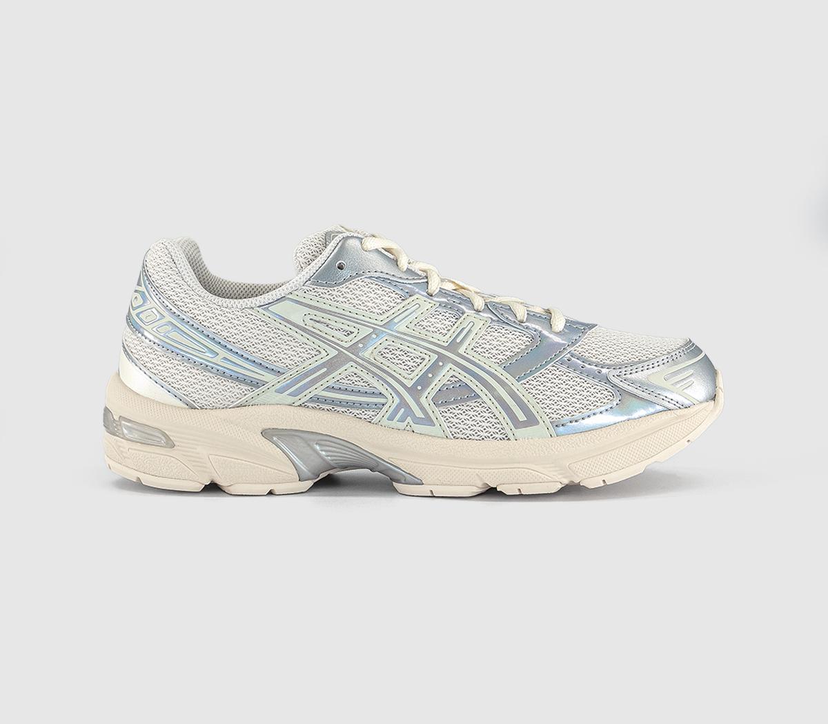 Asics Mens Gel 1130 Trainers Cream Pure Silver Natural, 8