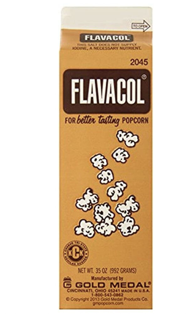 Popcorn seasoning