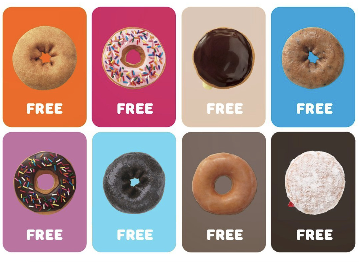 Dunkin' Is Giving Out Free Donuts Every Wednesday In November