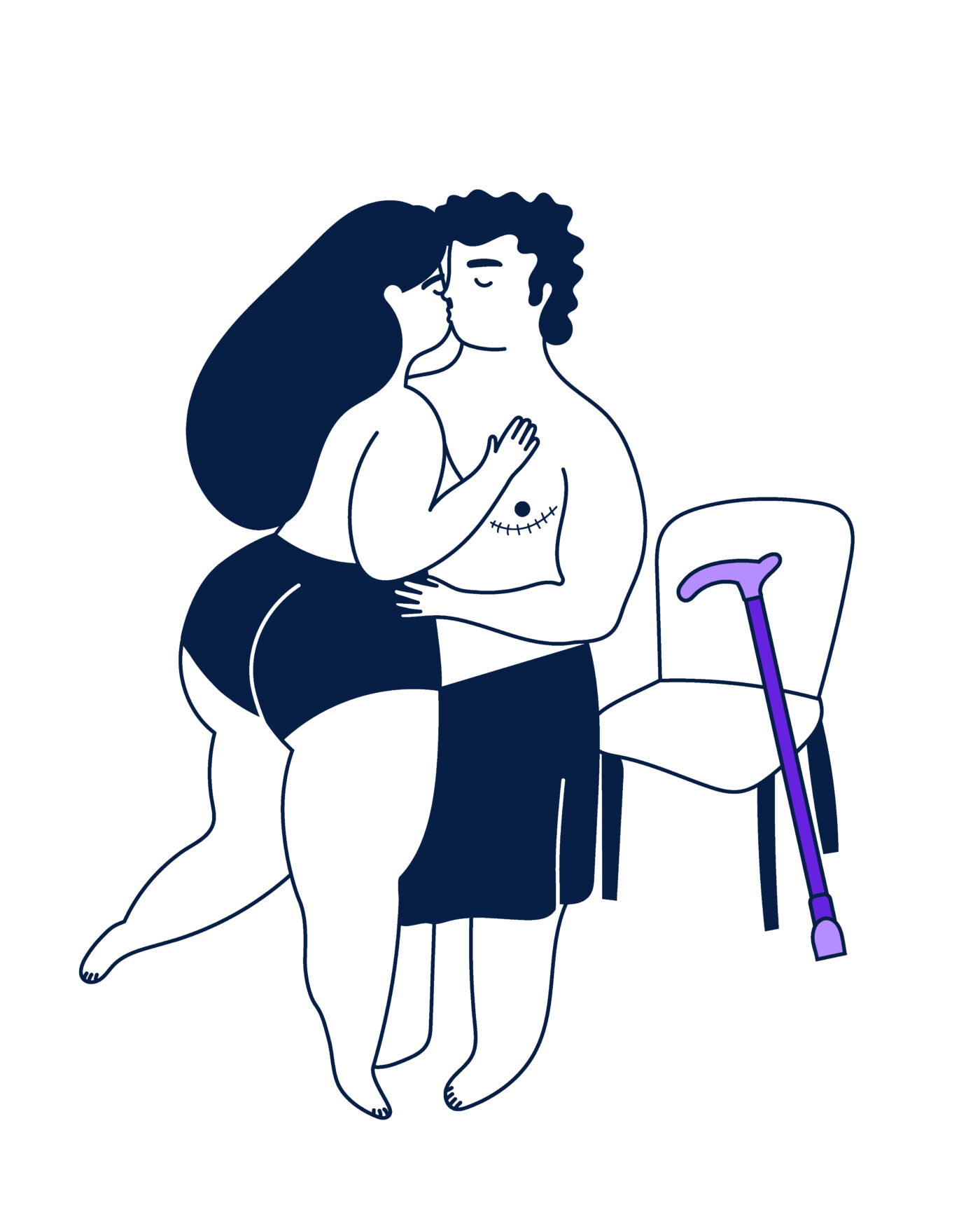 disabled person engaging in sexual activities