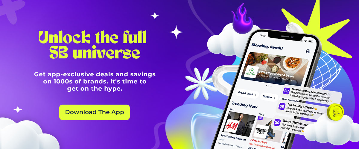 Download the Student Beans app