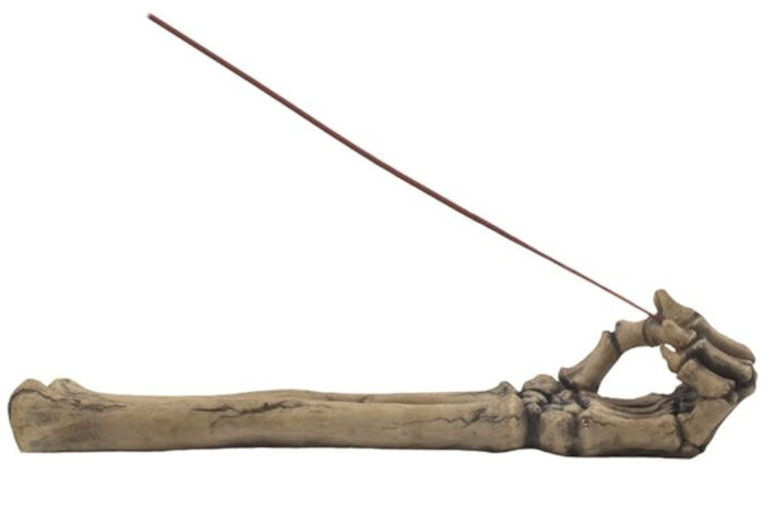 Skeleton arm incense holder amazon