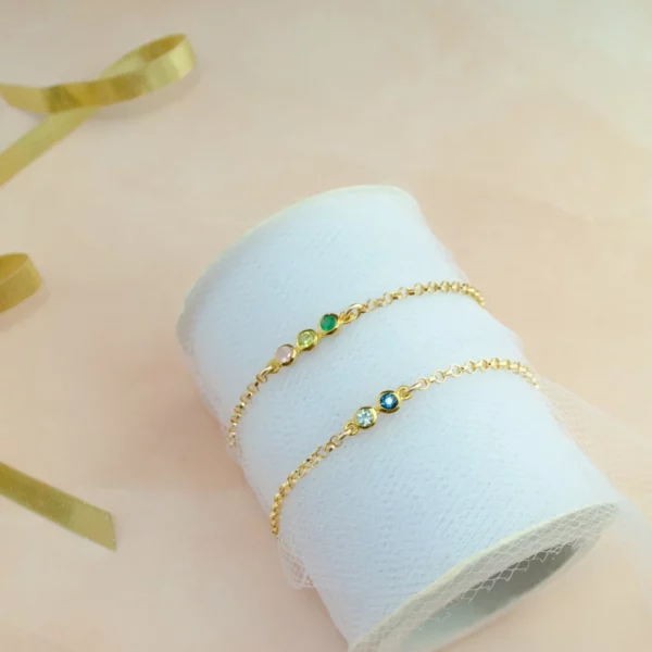 Birthstone bracelet